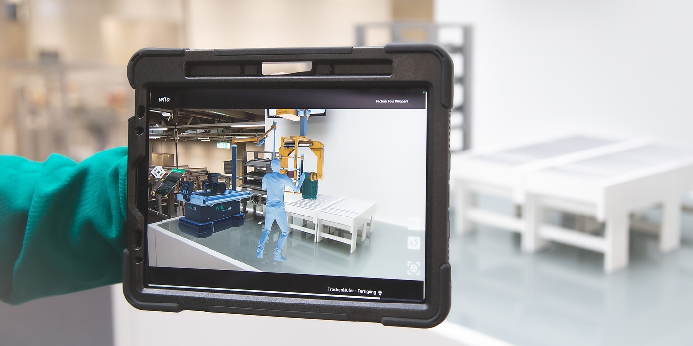 Factory Tour Wilopark Augmented Reality