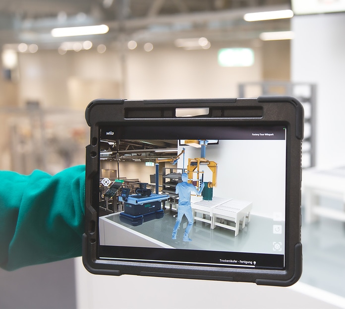Factory Tour Wilopark Augmented Reality